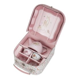 Maleta con set de te Fairy Garden - Little Dutch