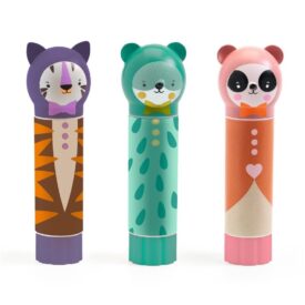 Tubo de pegamento animales