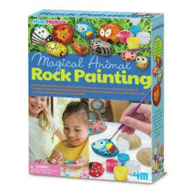 Taller de pintar animales con Piedras