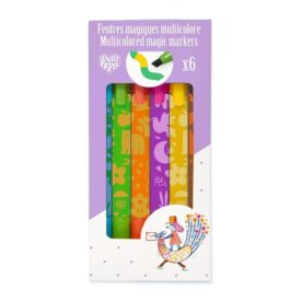 6 Rotuladores mágicos multicolores