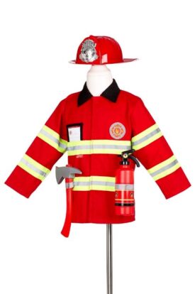 Conjunto bombero 4-7 años