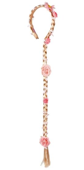 Hairband Taylor, blonde with flowers - Souza