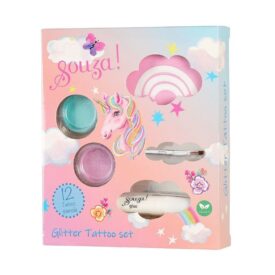 Set de tatuajes de purpurina Unicornio - Souza