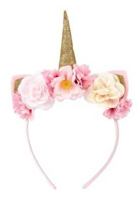 Diadema flores Unicornio