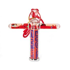Mini caleidoscopio liquid stick rojo - Svoora
