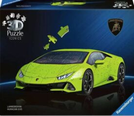 Puzle 3D - Lamborghini Huracán Evo verde 158 pzas.