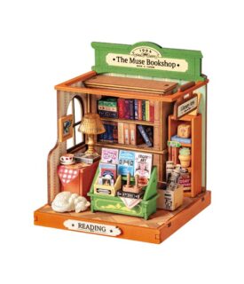 DIY Miniature House -  The Muse Bookshop