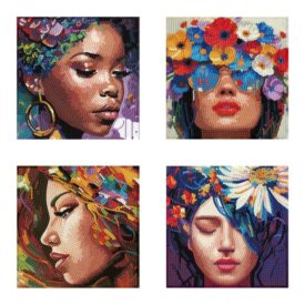 Diamond Dotz - Four Beauties