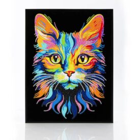 Diamond Dotz - Neon Cat