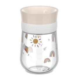 Vaso antiderrame 360º 300ml Arcoiris - Little Dutch