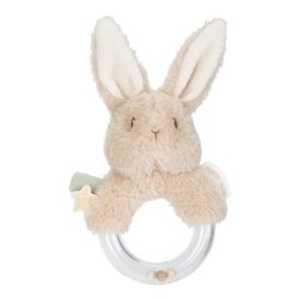 Sonajero anillo conejito Newborn Natural - Little Dutch