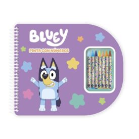Bluey - Pinta con números