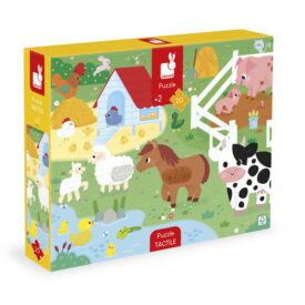 Puzzle táctil - La Granja 20 pzas.