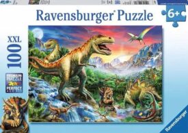 Puzzle - Dinosaurios prehistóricos 100 pzas.