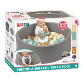 Piscina de bolas redonda - Ludi