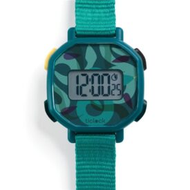 Reloj digital - Green Snakes