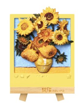 Set de pintura 3D Fridge Magnet - Sunflower