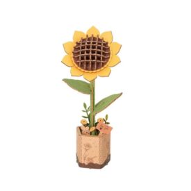Wooden Bloom Draft - Girasol