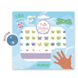 Adhesivos para uñas - Mariposas de primavera