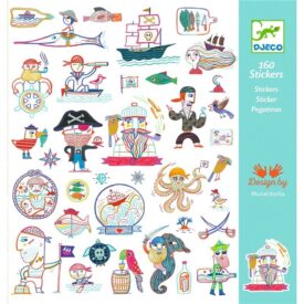 Pegatinas - Ataque de los piratas