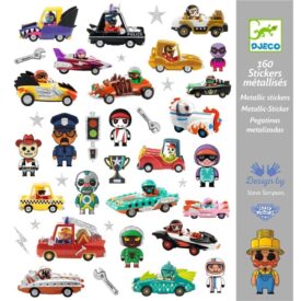 Pegatinas - El universo de los Crazy Motors