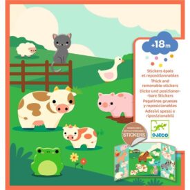 Pegatinas reposicionables - Los animales