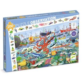 Puzzle observación - Los secretos del mar 200 pzas.
