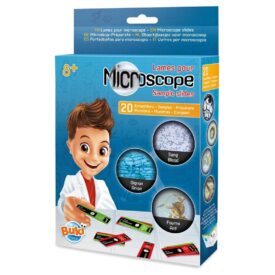 Láminas para microscópio