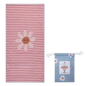 Swim Essentials - Toalla niños microfibra Daisy Flower 65x135cm