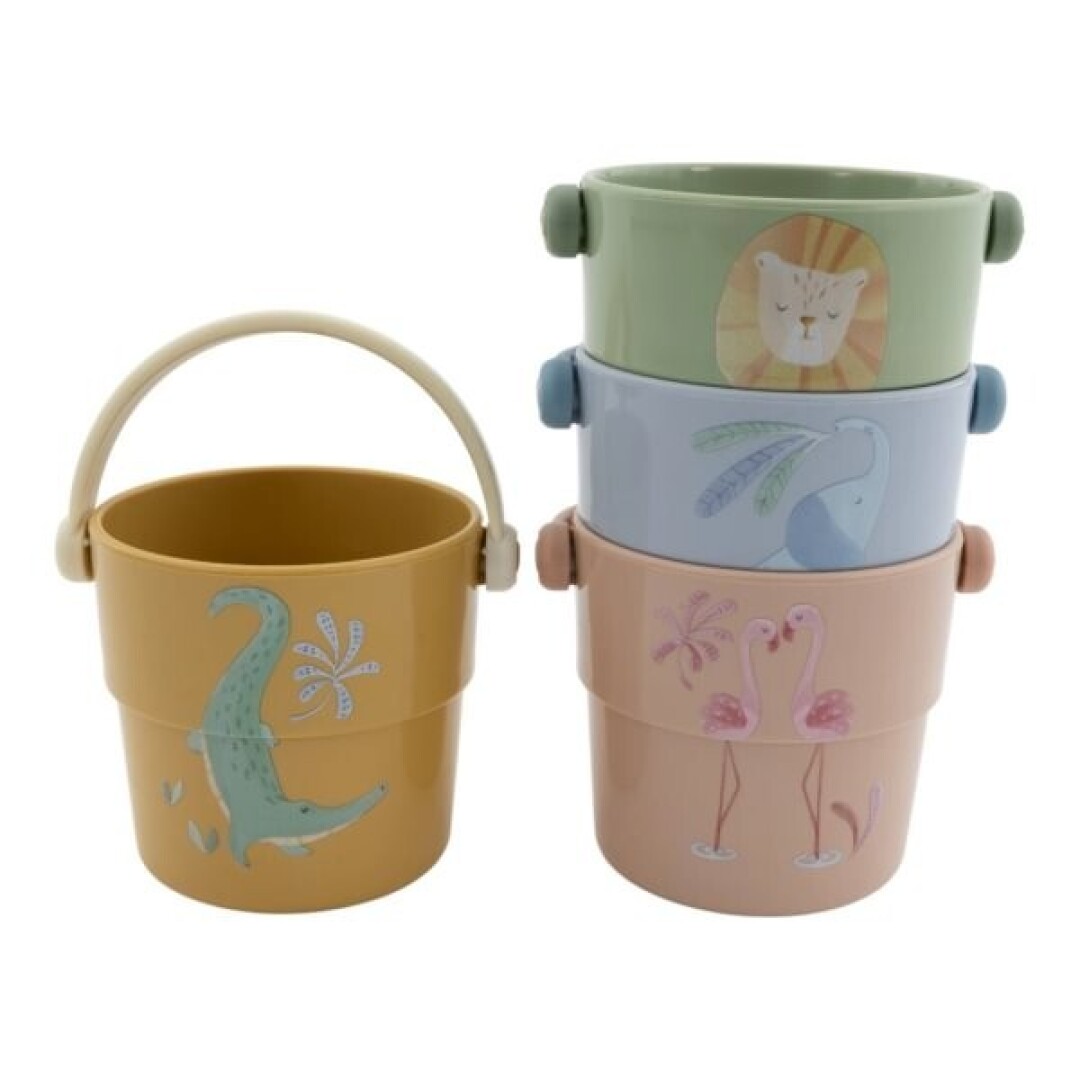Cubitos de baño Safari Friends – Little Dutch